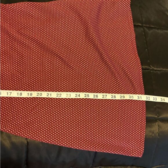 Forever 21 Red Peter Pan Collar Short Sleeve Shift Dress Size Small - Picture 7 of 7